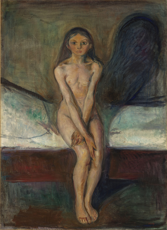 The Munch’s paintings that participated in the scariest picture poll (although, not a single work by