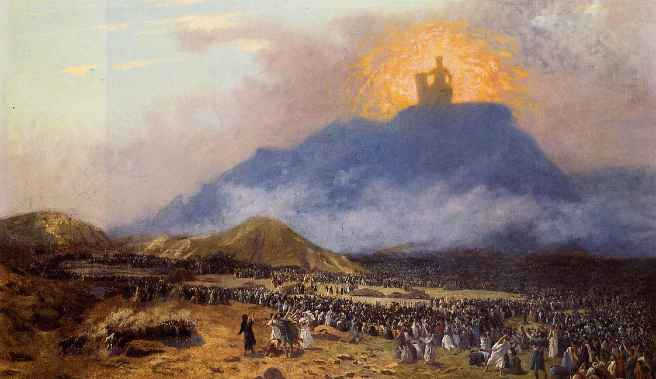 Moses on mount Sinai by Jean-Leon Jerome: History, Analysis & Facts |  Arthive