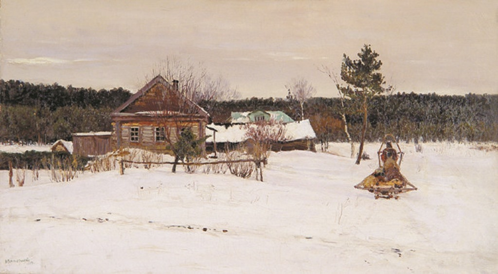 Vasily Vasilevich Pereplyotchikov. Winter landscape