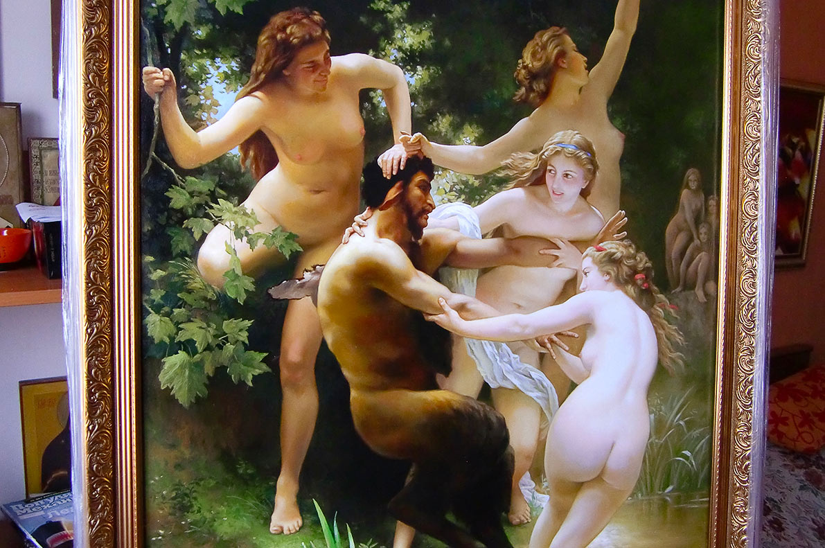 Satyr and Nymphs