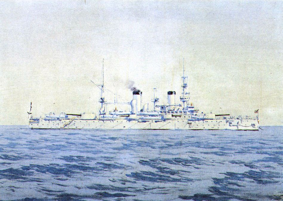 Nikolay Konstantinovich Artseulov. Battleship "Sevastopol"