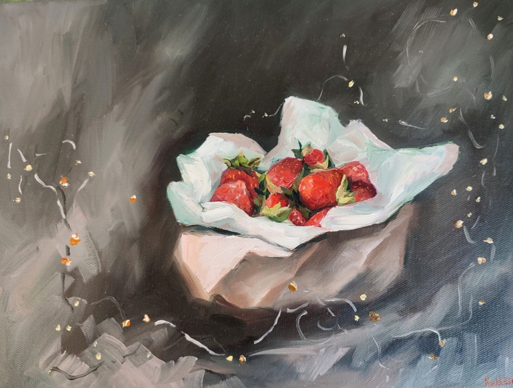Victoria Andreevna Kukhtina. Strawberries
