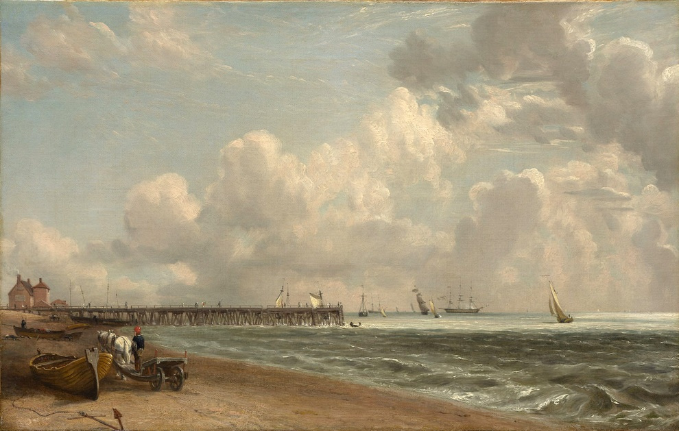 John Constable. Yarmouth pier II