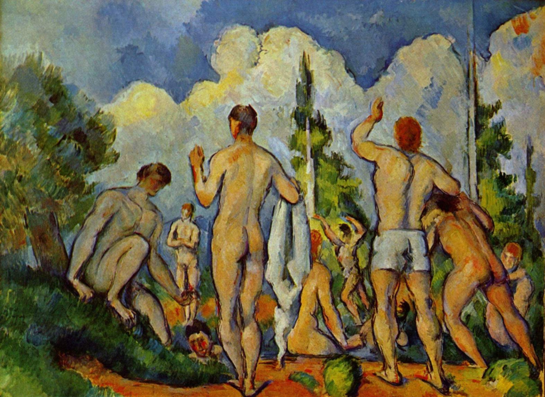Paul Cezanne. Bathing
