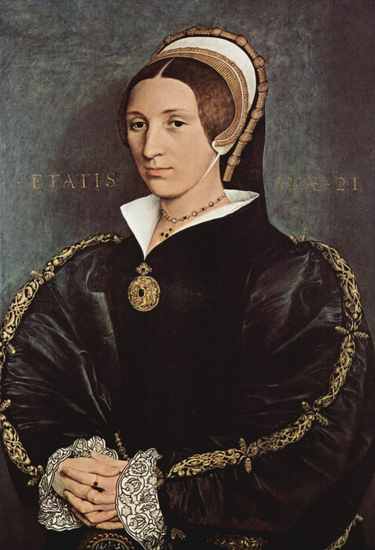 Hans Holbein the Younger. Portrait of Catherine Howard, fifth wife of King Henry VIII