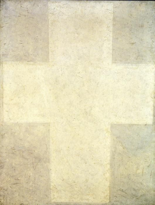 Kazimir Malevich. The White Suprematist Cross