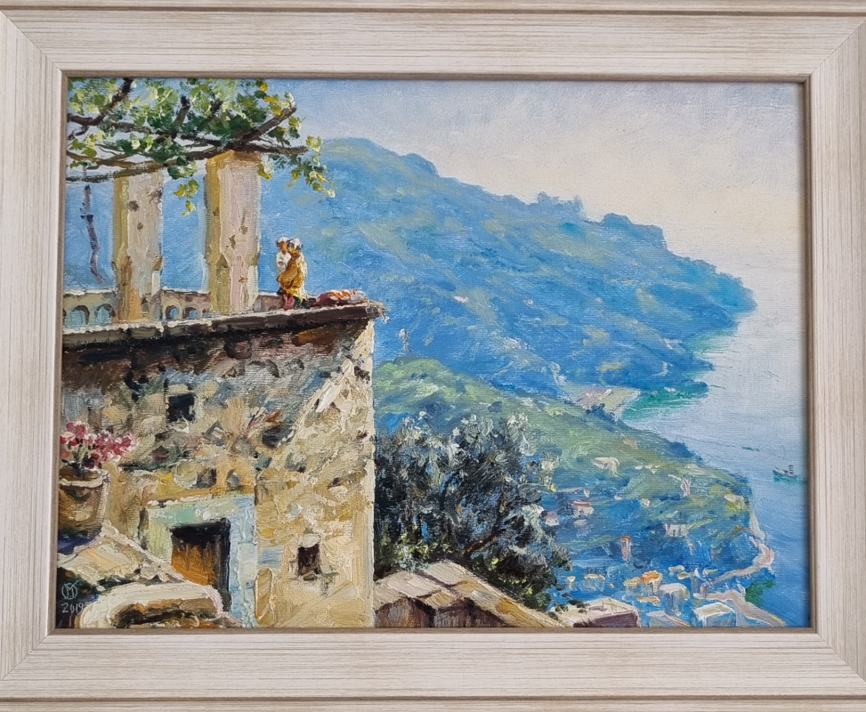 Vladimir Davidovich Mukii. "Italy, Amalfi."