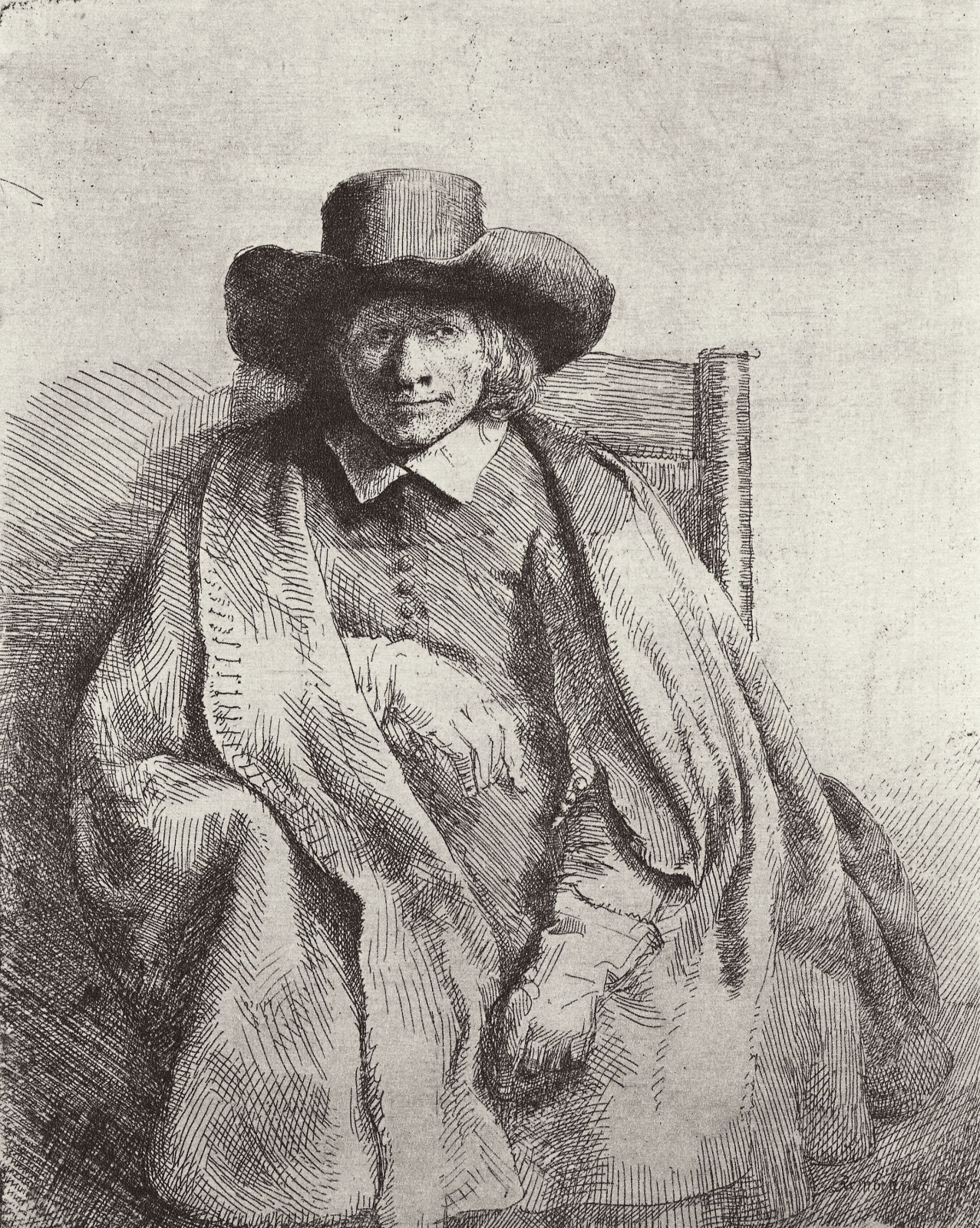 Рембрандт Харменс ван Рейн. Портрет Клемента де Йонге