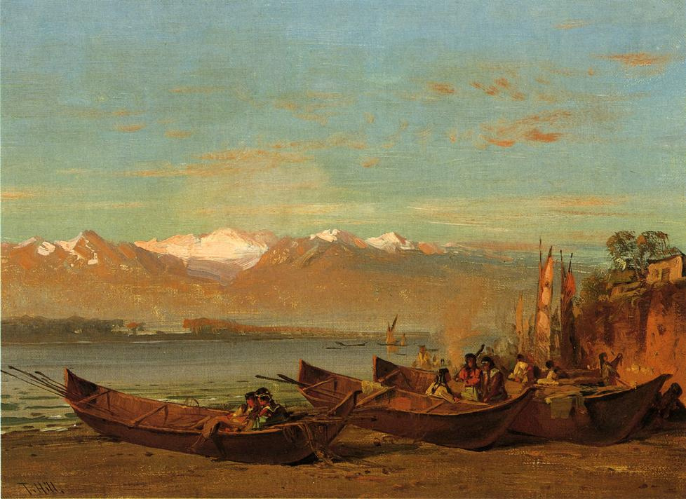 Thomas hill художник картины