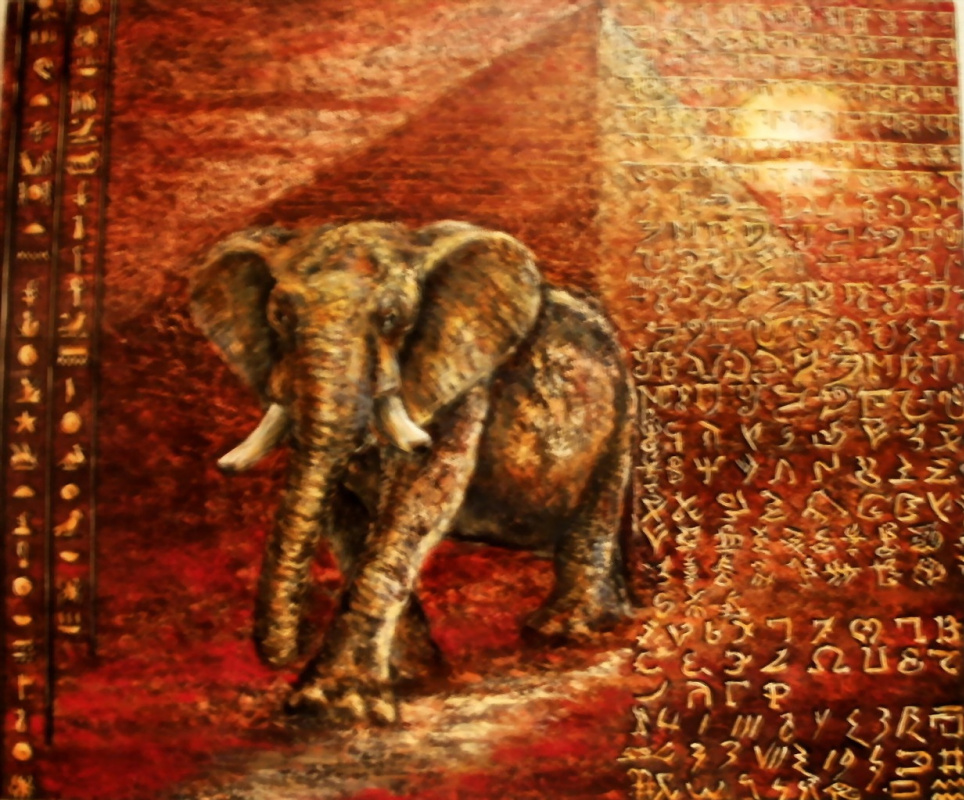 Valery Vladimirovich Pakhomov. Indian elephant