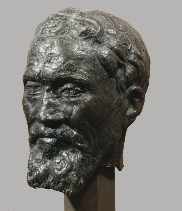 Daniele Yes Volterra. Portrait of Michelangelo, made by death mask