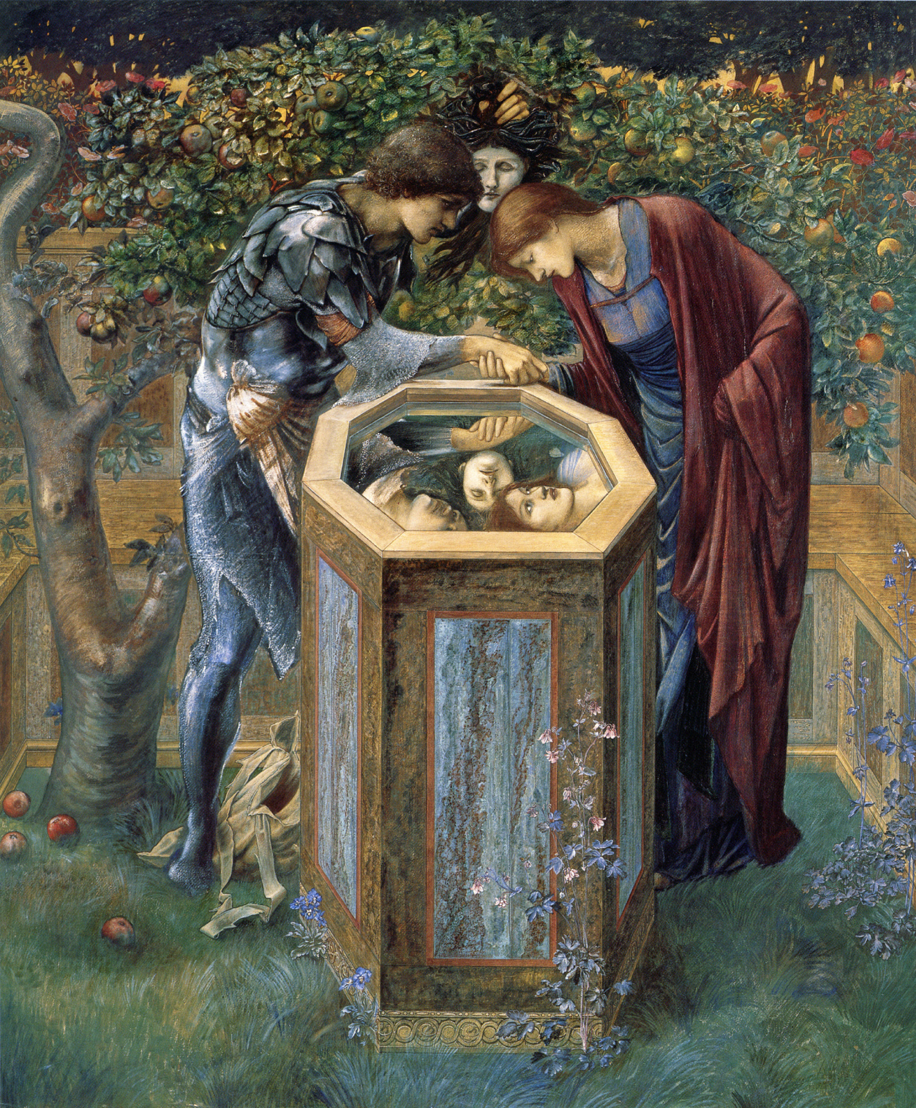 Fides, 1872, 63×178 cm by Edward Coley Burne-Jones: History