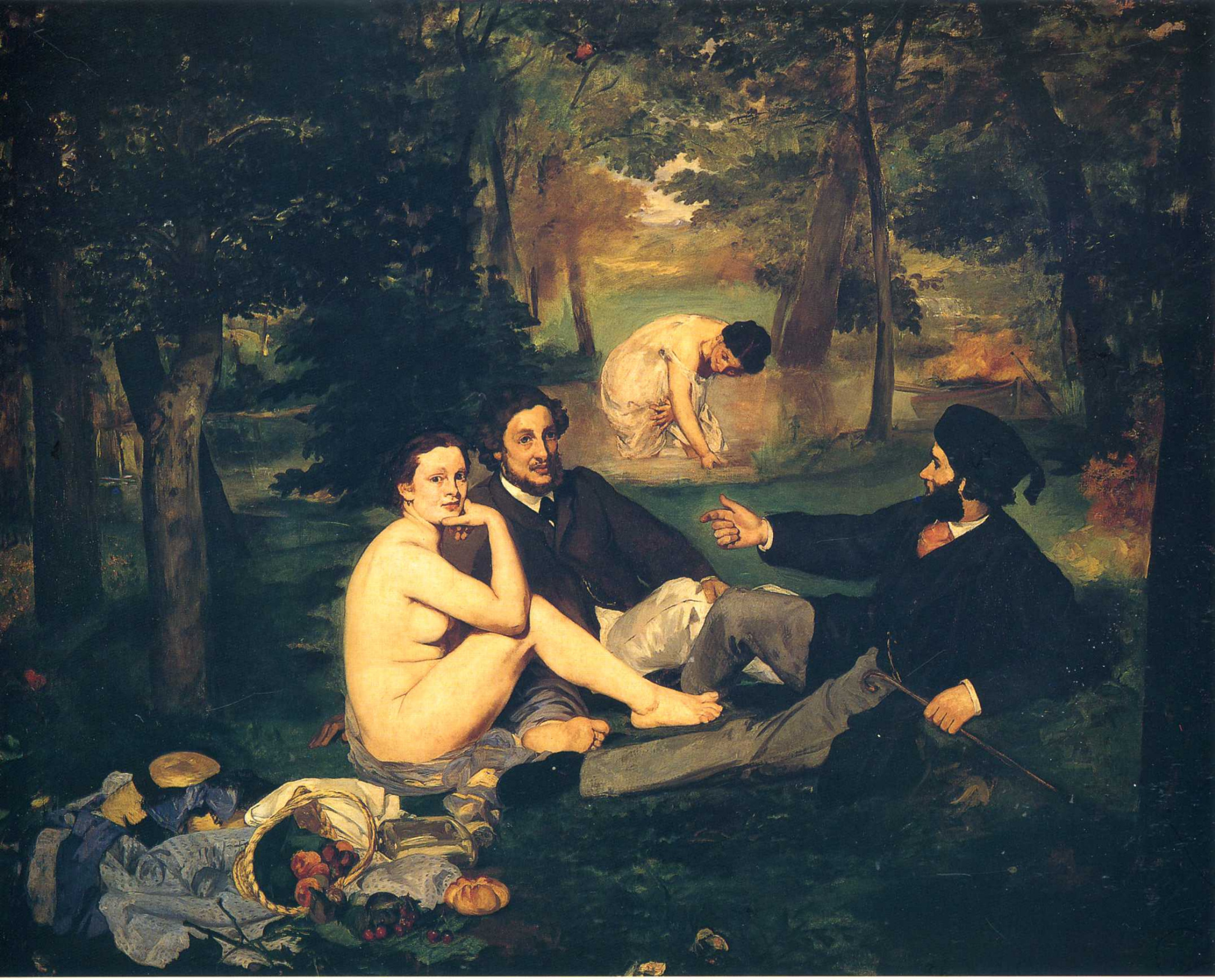 manet breakfast on the grass