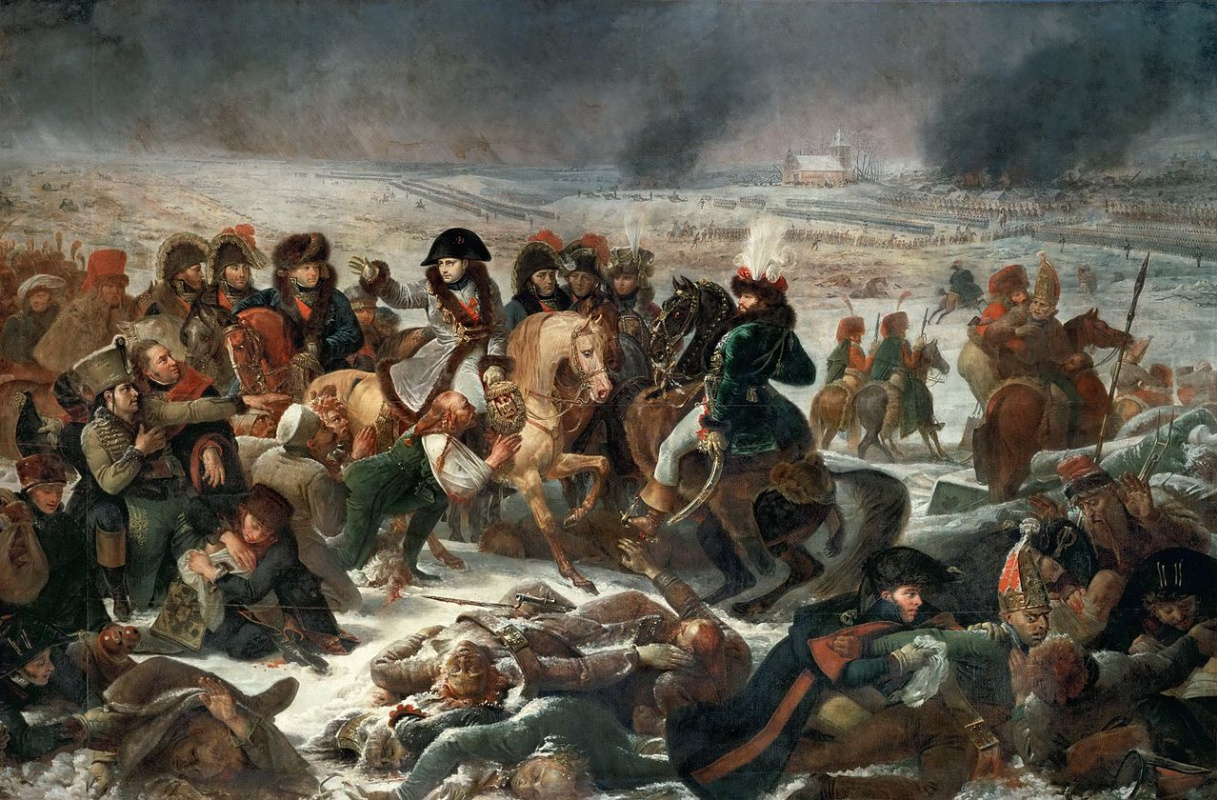 Антуан-Жан Гро. Наполеон на поле битвы при Прейсиш-Эйлау