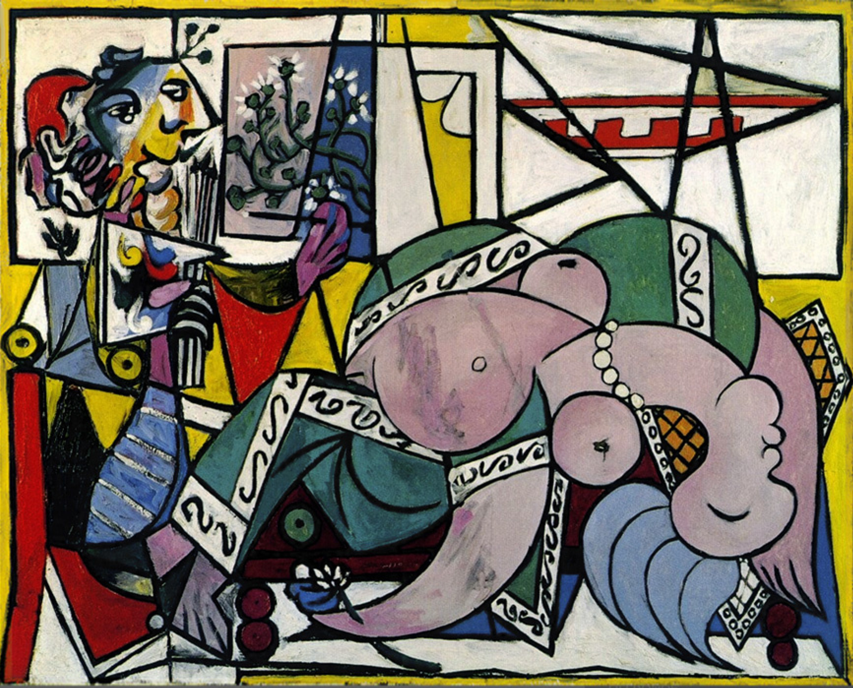 Пабло Пикассо - Мастерская художника, 1934, 159×128 см: Описание  произведения | Артхив