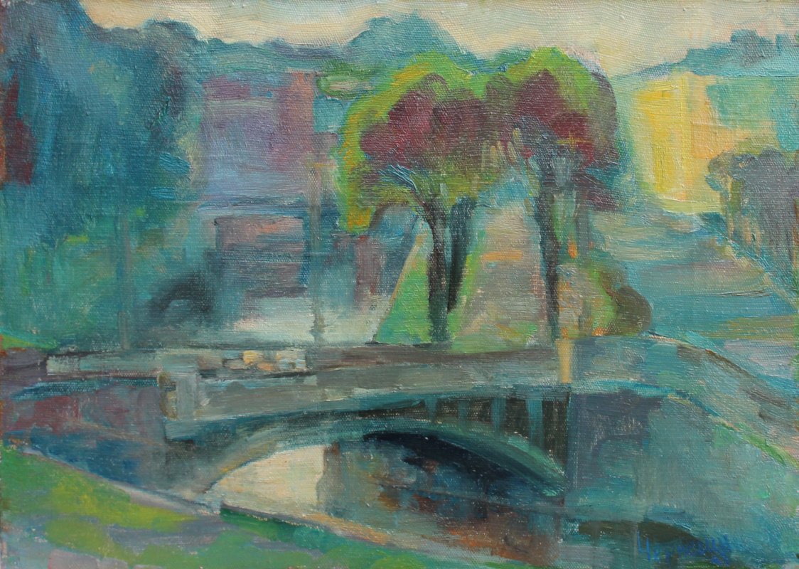 Alexey Anatolyevich Chernegin. Leningrad motive