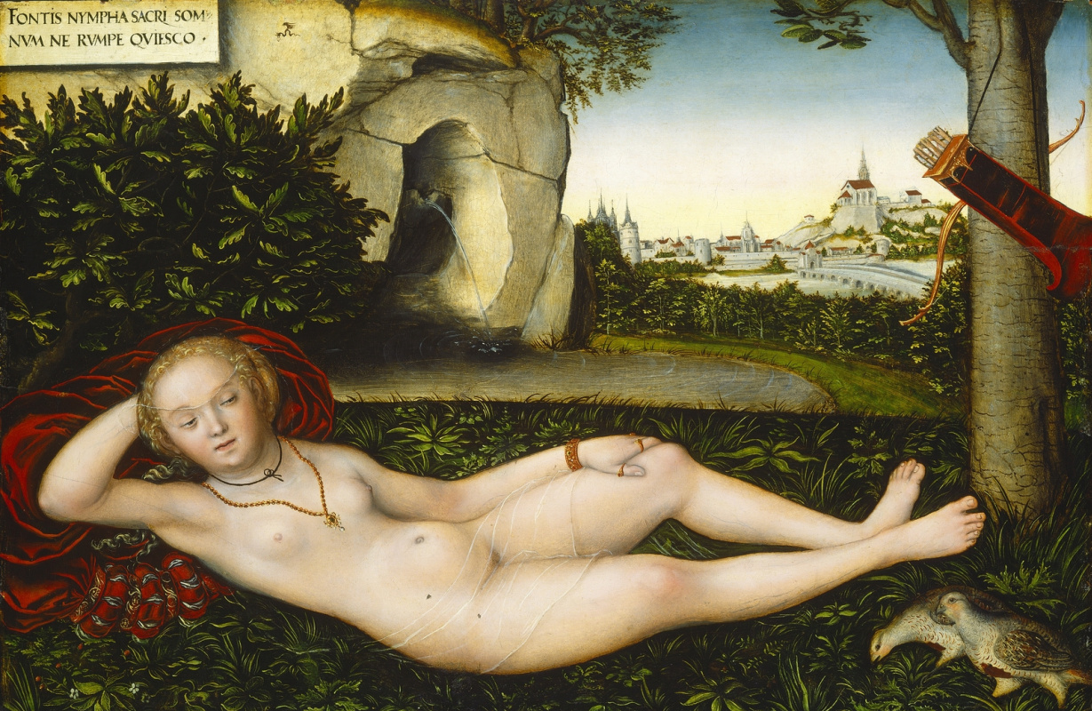 Lucas Cranach the Elder. Nymph of spring