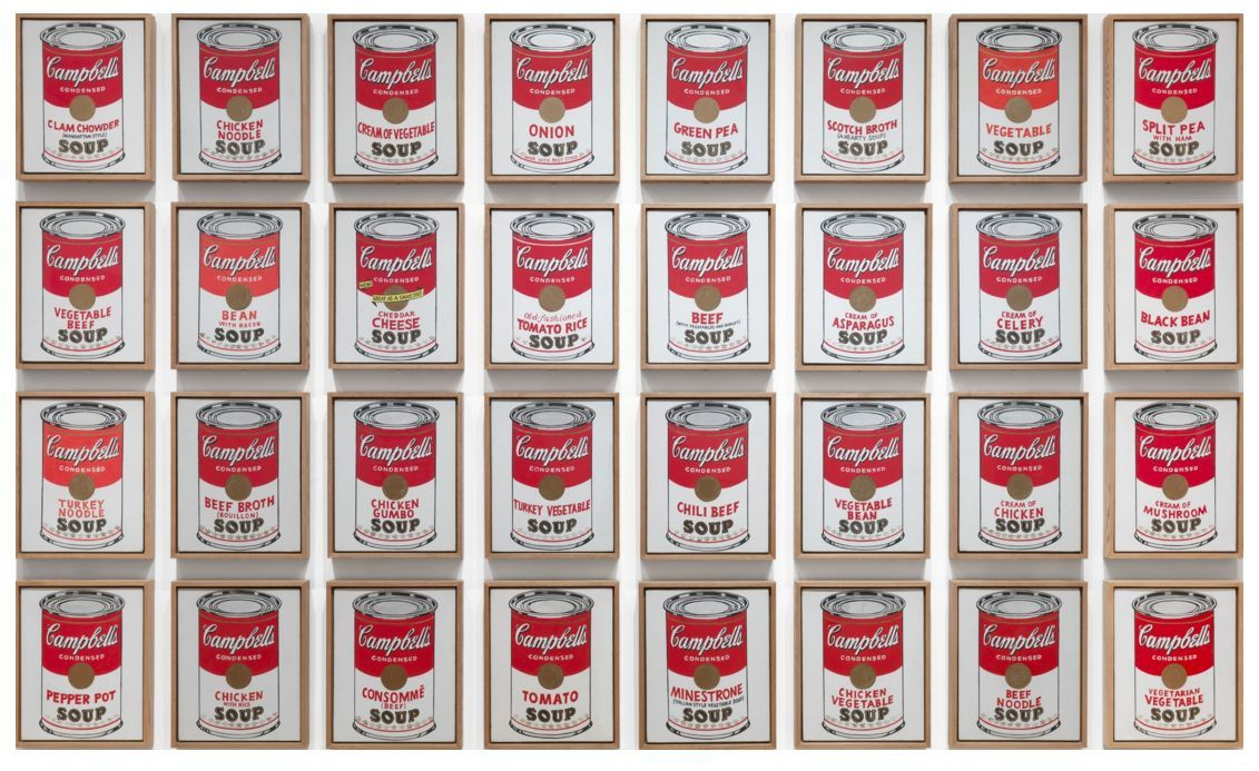 Andy Warhol. A can of soup, Campbells