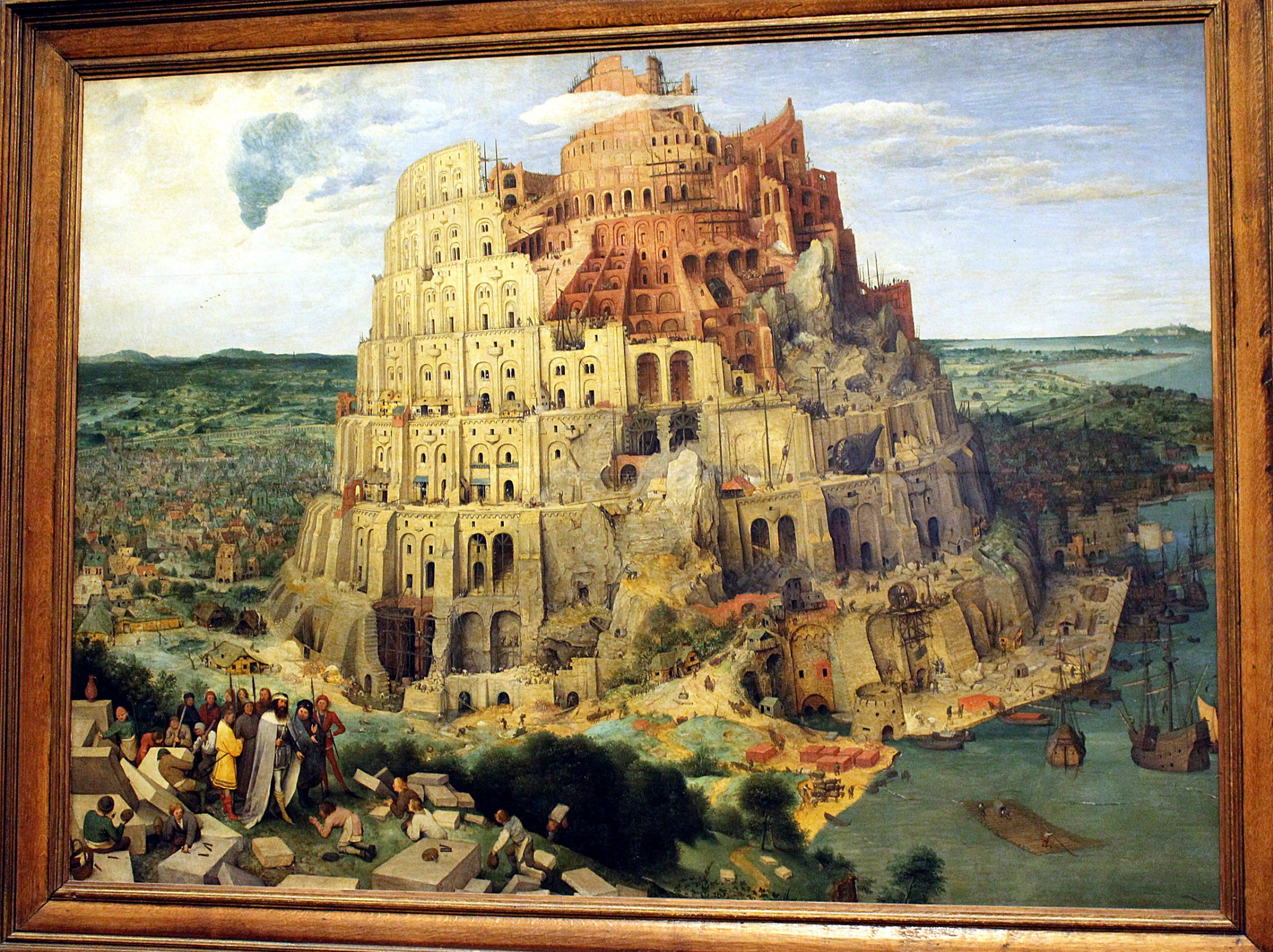 Питер Брейгель Старший - Вавилонская башня, 1563, 155×114 см: Описание  произведения | Артхив