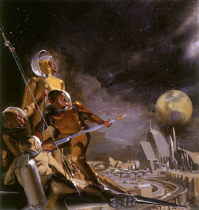 Stanley Meltzoff. Cosmic light