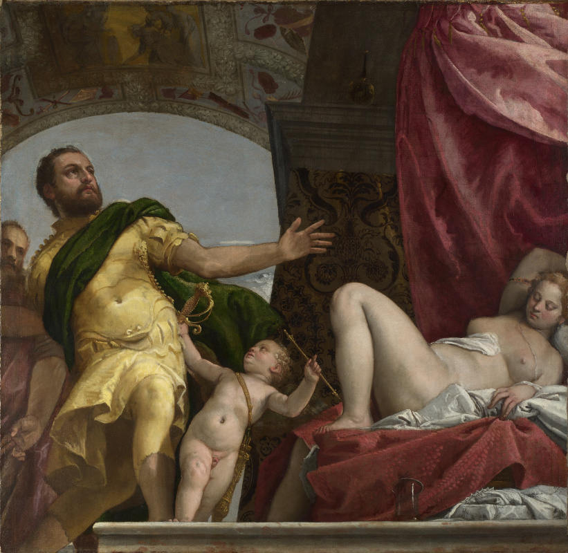 Paolo Veronese. Allegory of love. Respect