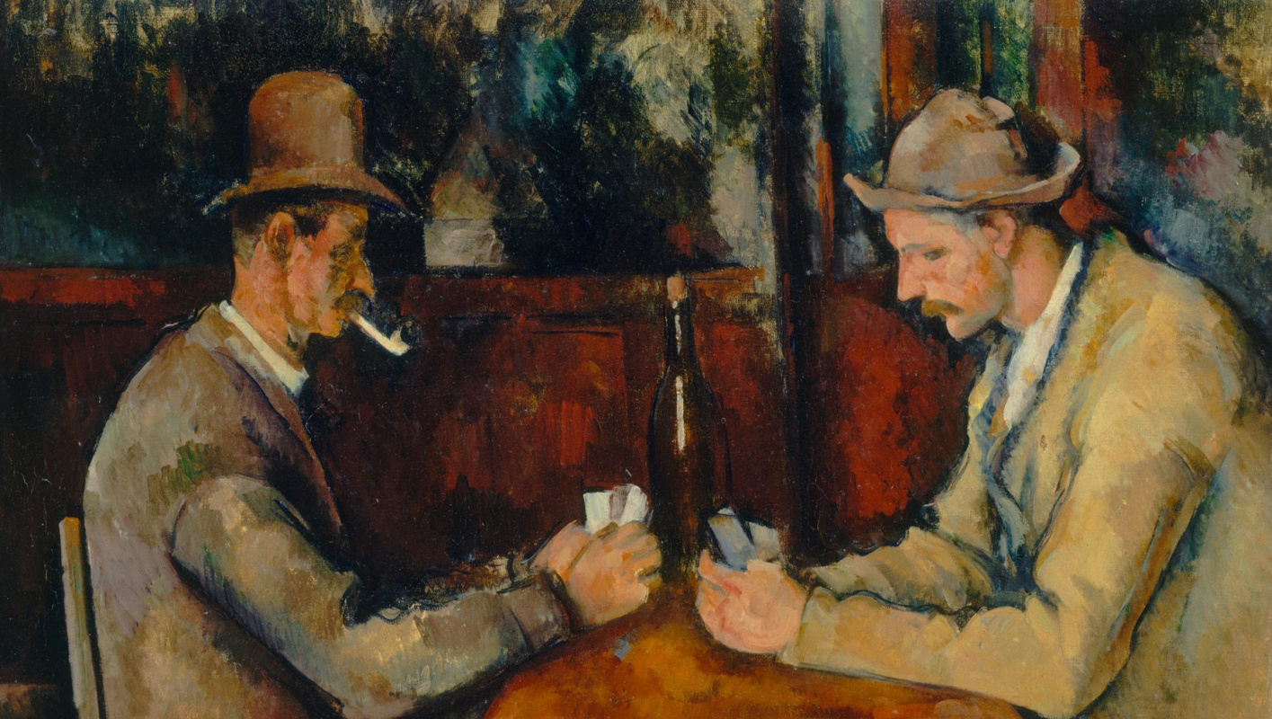 Paul Cezanne. Card Players