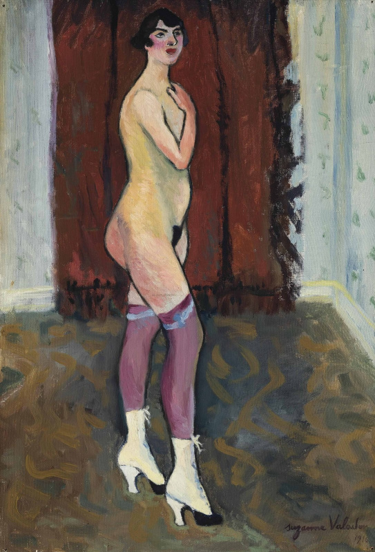 Suzanne Valadon. Nude in boots