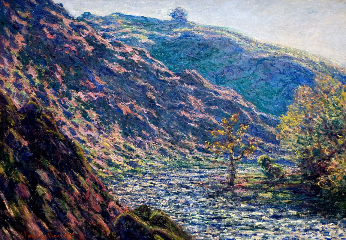 Claude Monet. Vieil arbre à l'embouchure de la rivière