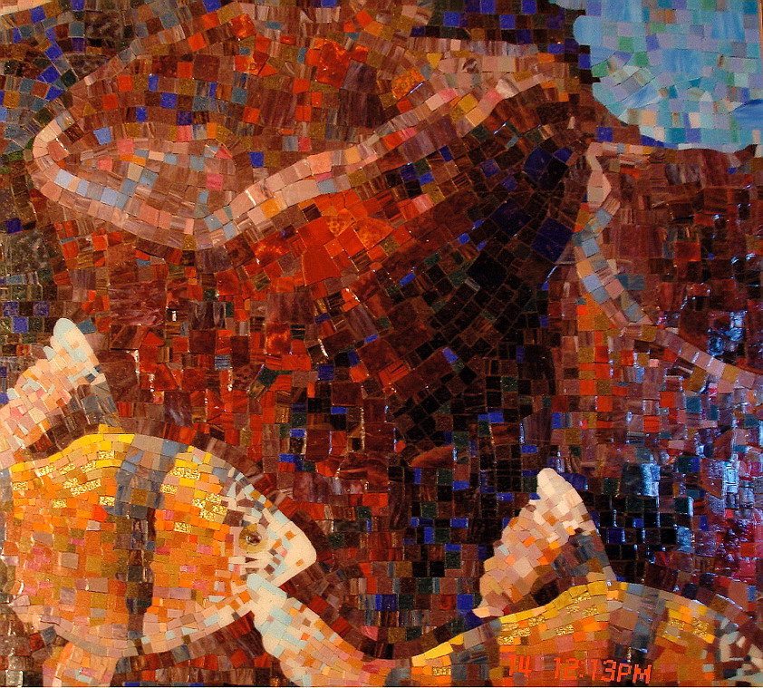 Dmitry Vladimirovich Averyanov. A fragment of mosaic
