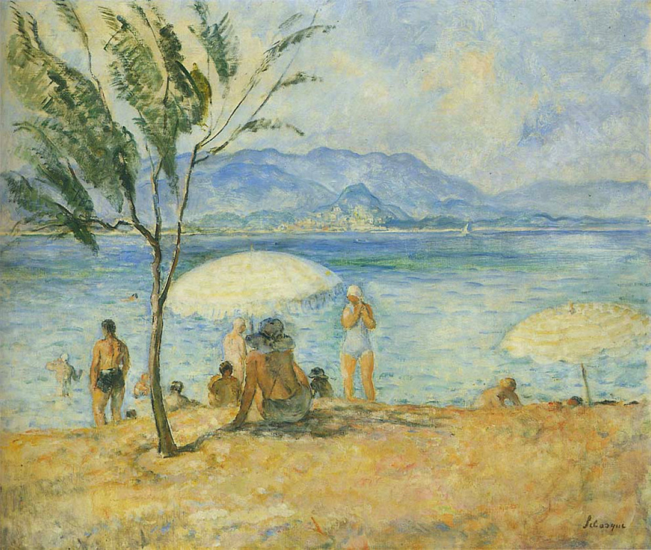 Henri Lebasque. The sea
