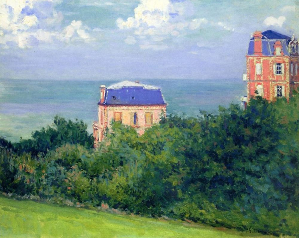 Gustave Caillebotte. Villas in Ville-sur-Mer