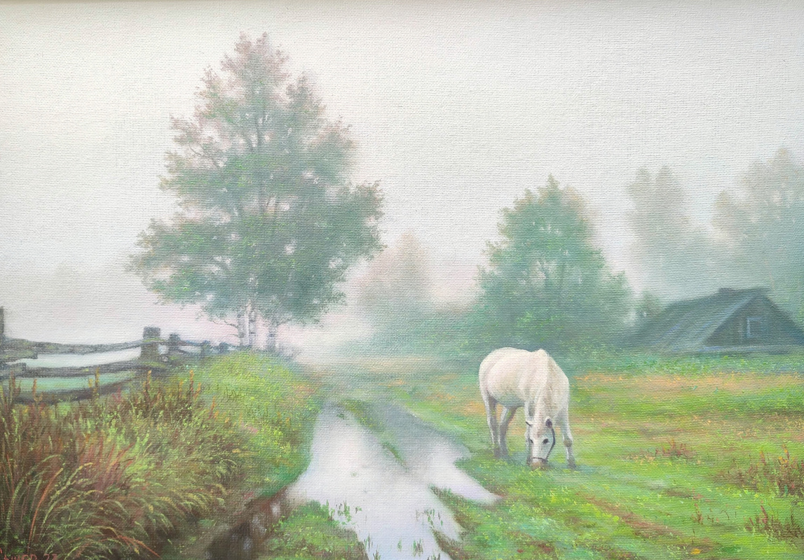 Alexey Vladimirovich Sychev. The morning after the rain