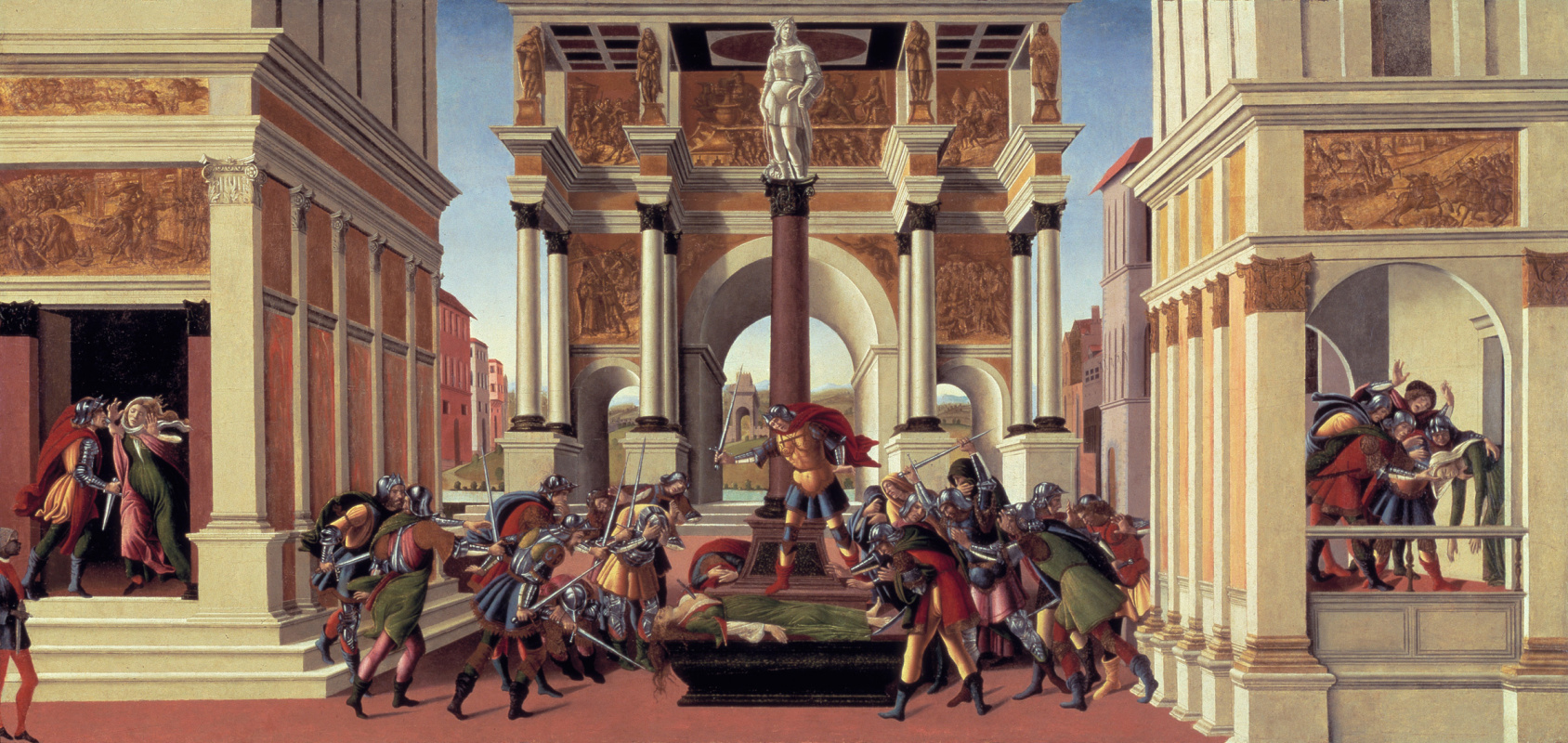 Sandro Botticelli. The Story Of Lucretia