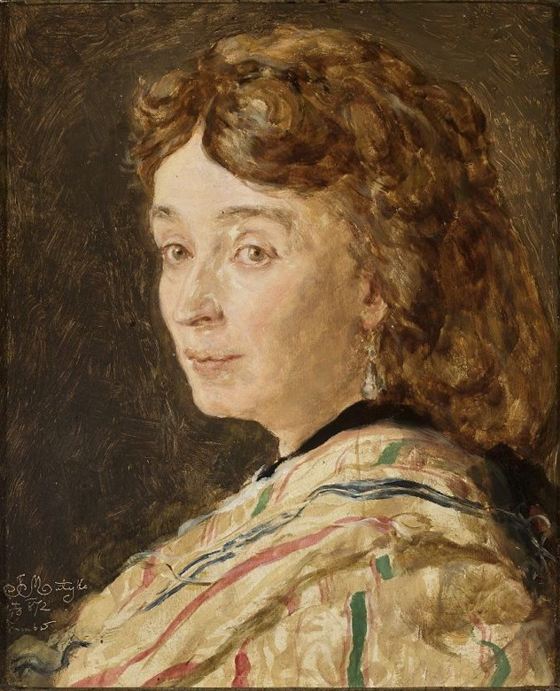 Jan Matejko. Portrait of Ludwika Grotpler