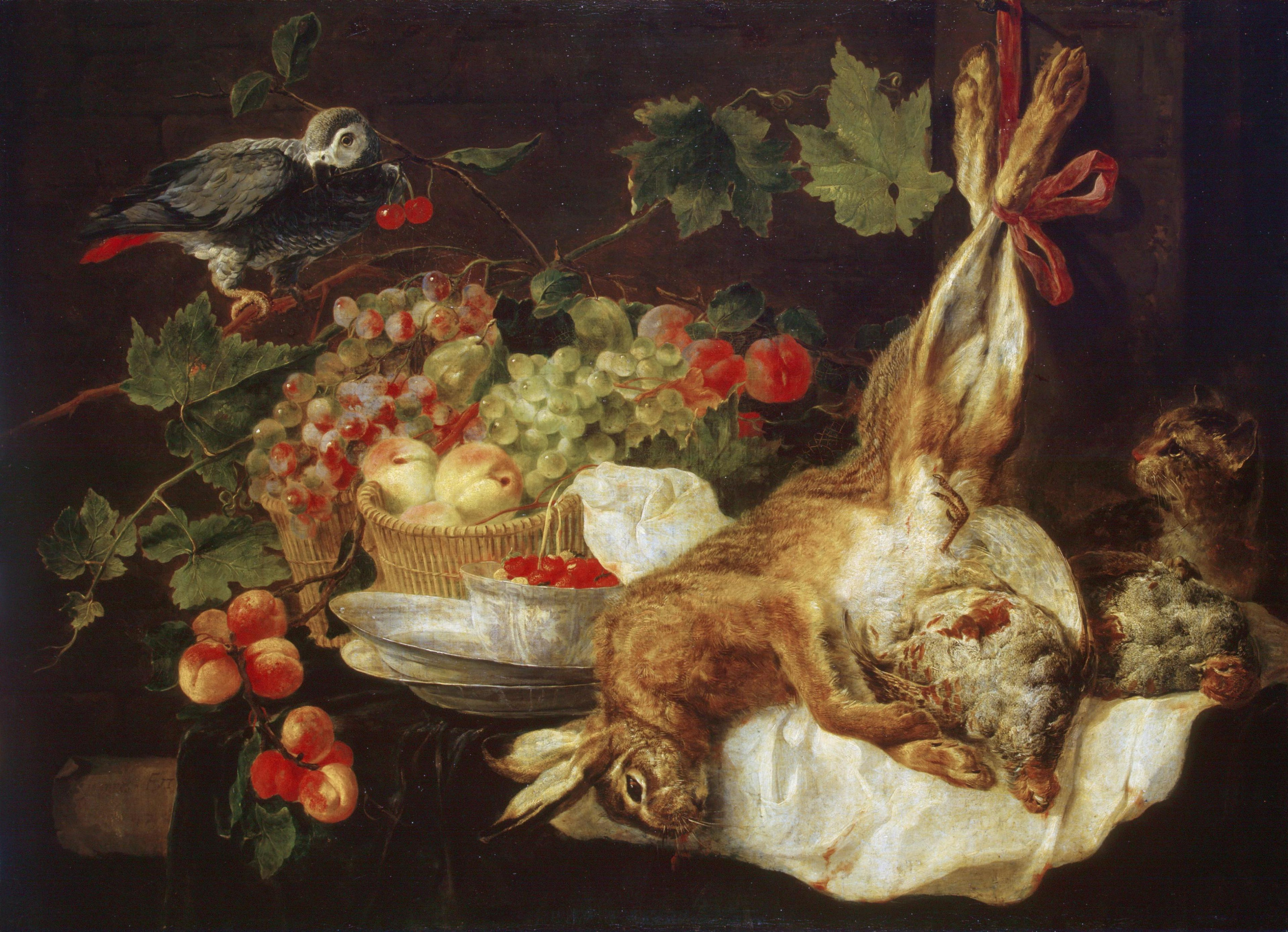 It's Stilleven, Nature Morte, Dead Nature, or Still Life