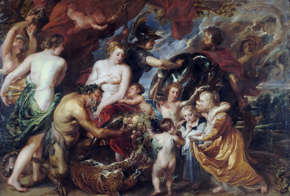 Peter Paul Rubens. Allegory of war and peace