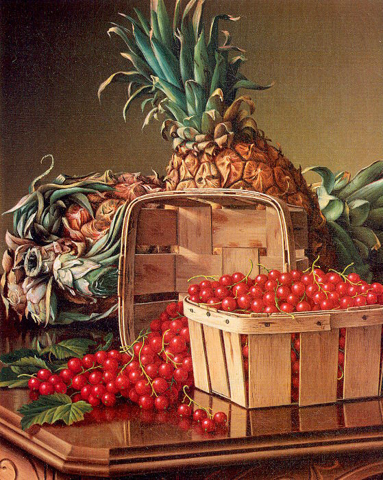 Levy Wells Prentice. Still life with pineapple
