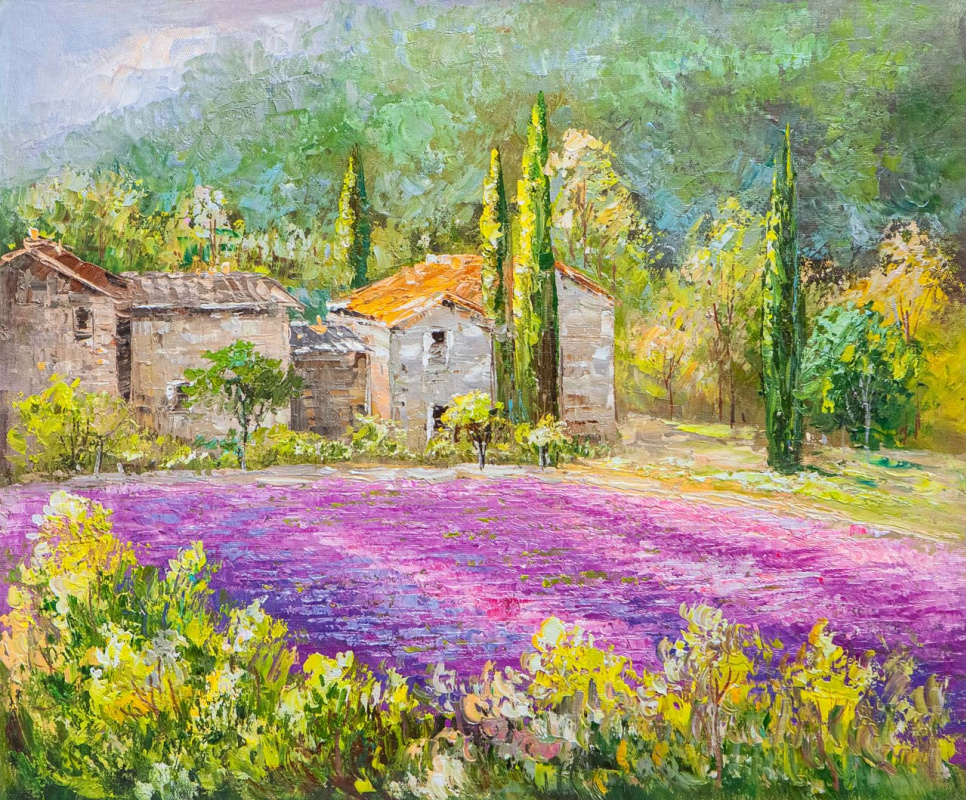 Andrzej Vlodarczyk. The summer warmth of Provence