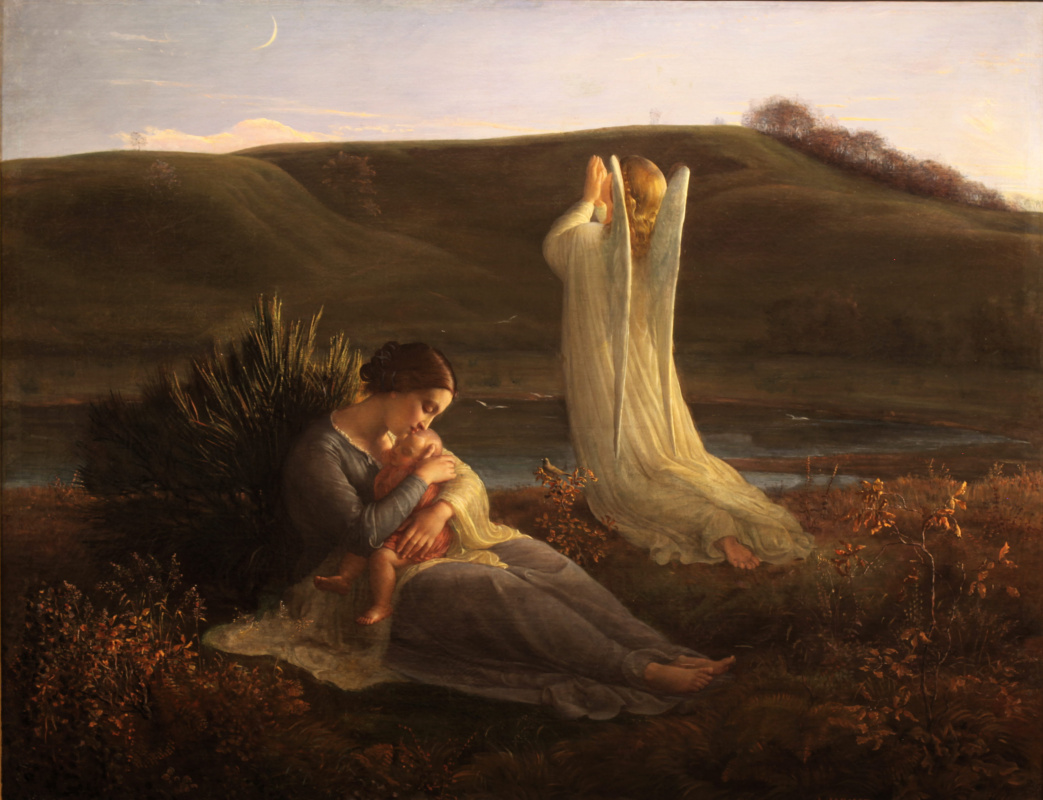 Луи Жанмо (Anne-François-Louis Janmot) художник.