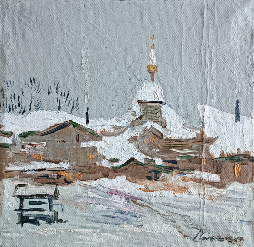 Sergey Grigorievich Laushkin. Winter