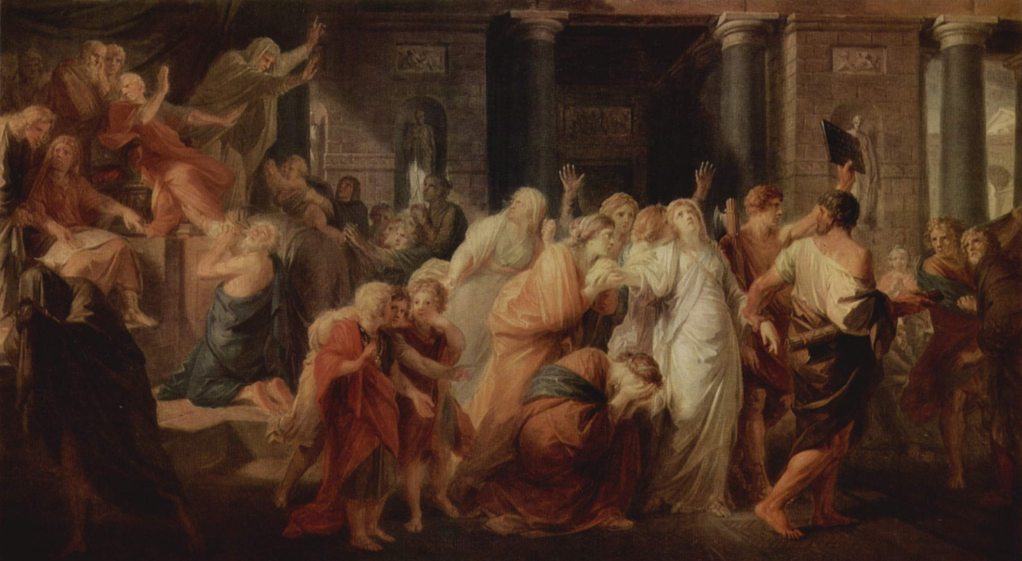 Henry Friedrich Füger. Penalty vestal