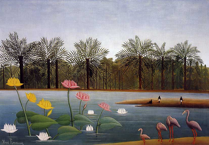 Henri Rousseau. Flamingo