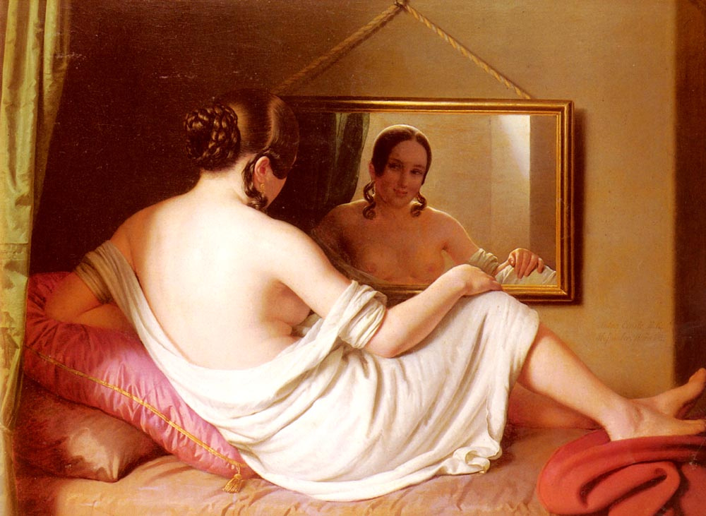 Anton Ainslie. The woman in the mirror