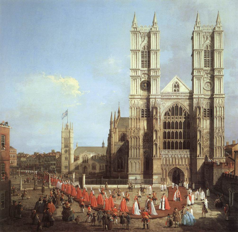 Giovanni Antonio Canal (Canaletto). Westminster Abbey