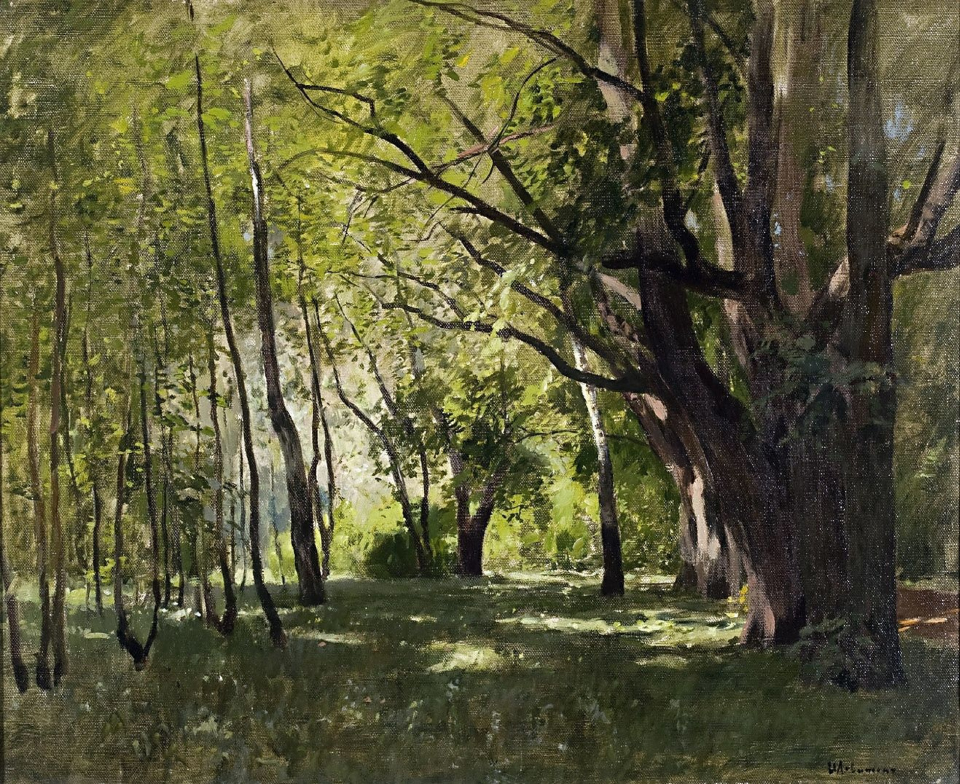 Isaac Levitan Forest