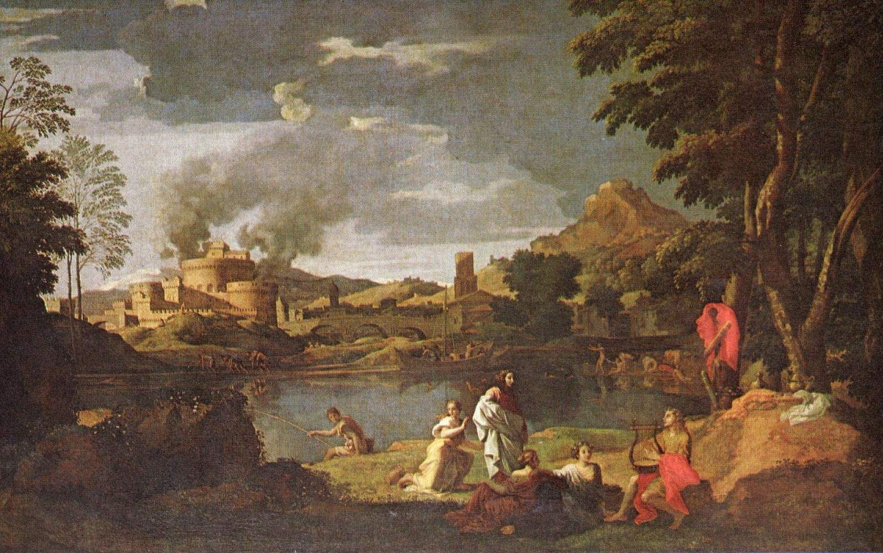 Orpheus And Eurydice, 120×200 Cm By Nicolas Poussin: History, Analysis ...