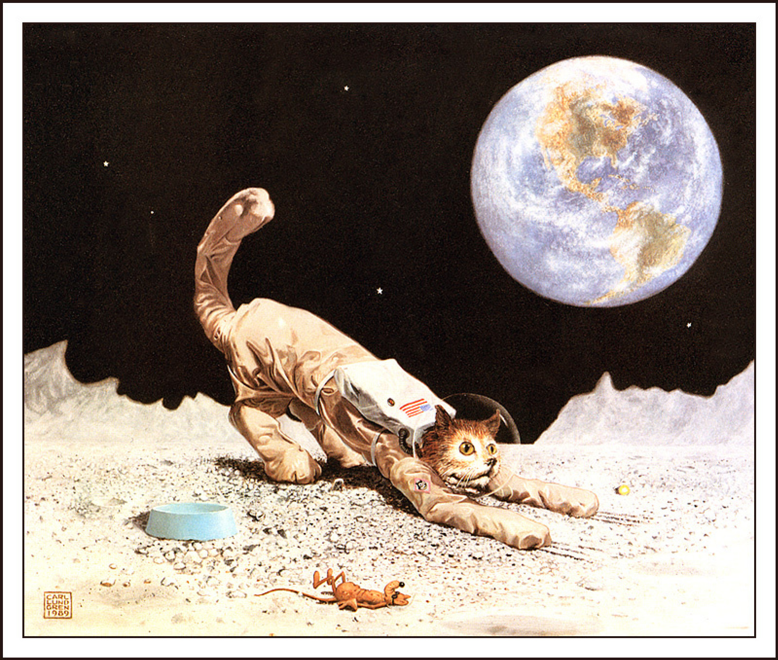 Картины Соколова о космосе