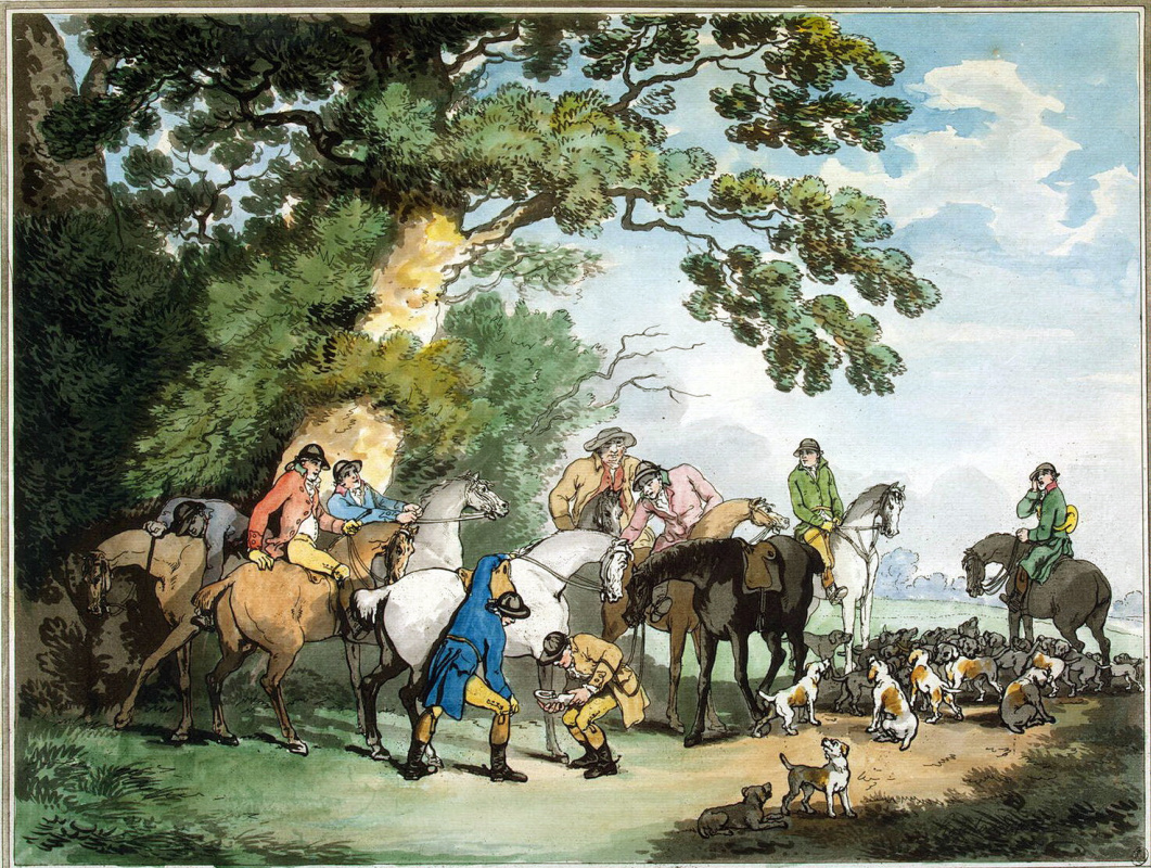 Thomas rowlandson все картины