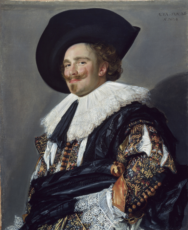 Frans Hals. The laughing cavalier
