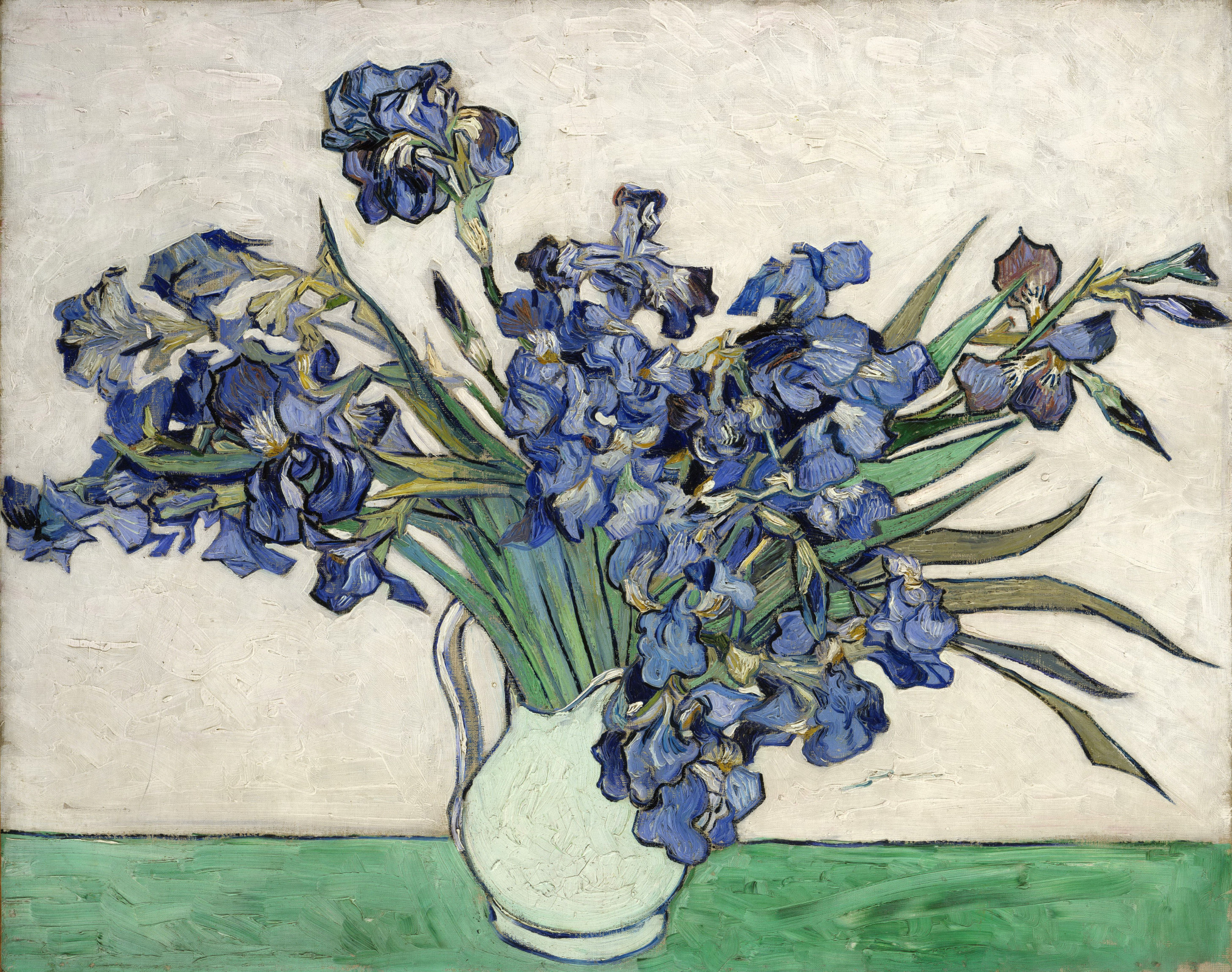 4.75 Inches... Value Arts Vincent Van Gogh Irises in Vase Glass Keepsake Box 